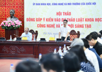 Thúc đẩy khoa học, công nghệ và đổi mới sáng tạo bằng hành lang pháp lý hiện đại