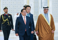 UAE bắn 21 phát đại bác chào đón Thủ tướng Phạm Minh Chính