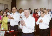 Tổng Bí thư Tô Lâm: Thành phố Hồ Chí Minh hướng tới tầm vóc mới là 'siêu đô thị quốc tế' của Đông Nam Á
