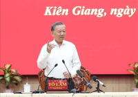 Tổng Bí thư Tô Lâm: Hợp nhất Kiên Giang và An Giang sẽ tăng cường nội lực và sức cạnh tranh cho toàn khu vực Tây Nam Bộ