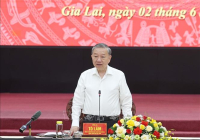 Tổng Bí thư Tô Lâm: Sau hợp nhất, tỉnh Gia Lai (mới) không chỉ lớn về quy mô mà còn mạnh về năng lực cạnh tranh