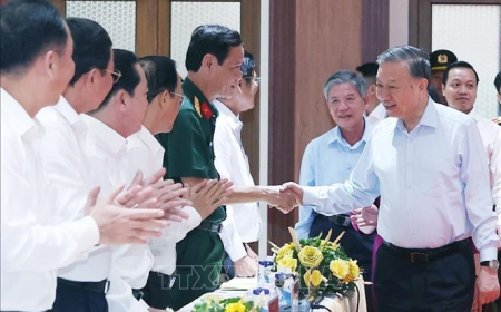 Tổng Bí thư Tô Lâm: Kiến tạo mô hình phát triển mới, chuyển từ tư duy nhiệm kỳ sang tư duy chiến lược dài hạn
