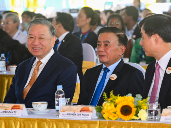 Tổng Bí thư, Chủ tịch nước Tô Lâm dự Lễ khởi công Dự án đầu tư bảo quản, tu bổ, phục hồi Điện Kính Thiên