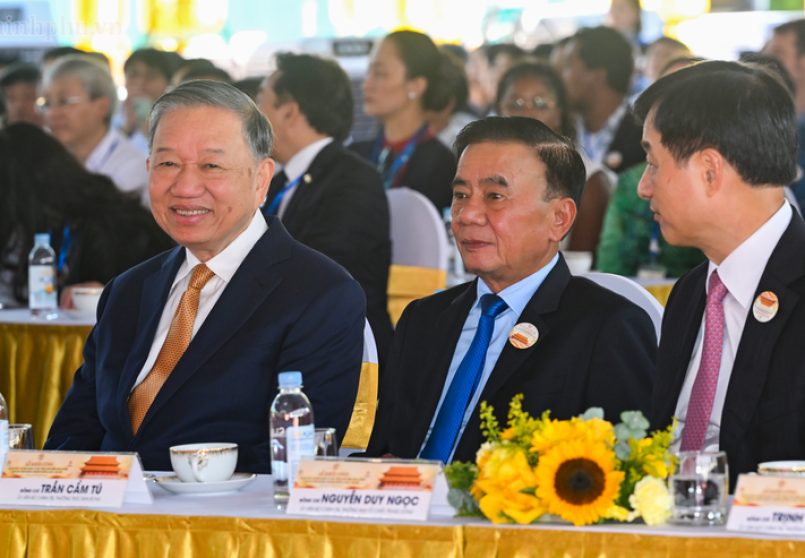 Tổng Bí thư, Chủ tịch nước Tô Lâm dự Lễ khởi công Dự án đầu tư bảo quản, tu bổ, phục hồi Điện Kính Thiên